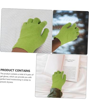 minkissy 4 Pairs Moisturizing Gloves Moisturizing Spa Gloves Hand Gloves Makeup Remover Gloves Dry Cracked Gloves Cleaning Gloves Hand Gel Gloves Handwashing Fluid Miss Silica Gel Skin Care - Buy Online on GoSupps.com