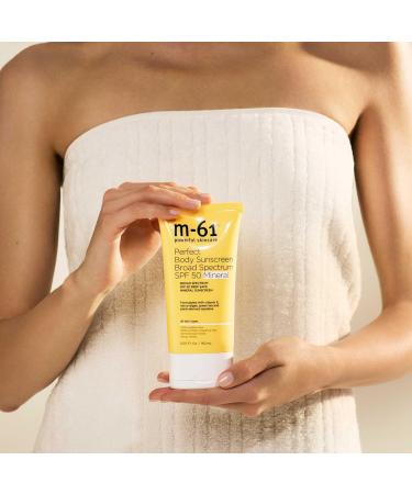 M-61 Perfect Mineral Body Sunscreen SPF 50 - Reef Safe Non-Nano Zinc Oxide for Sensitive Skin | Buy Internationally - Buy Online on GoSupps.com