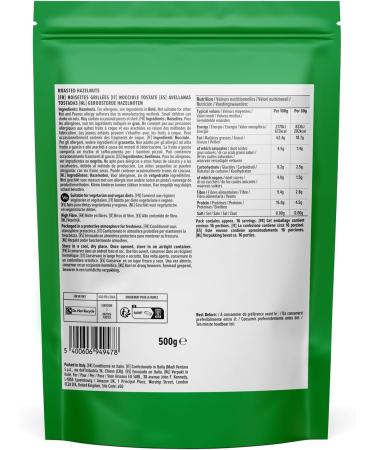 by Amazon Hazelnut Unsalted 500 g - Buy Online on GoSupps.com