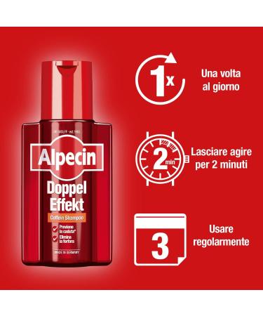  Alpecin Alpecin Caffeine Double Effect Shampoo 200 ml + Alpecin Caffeine Liquid 200 ml - - Buy Online on GoSupps.com