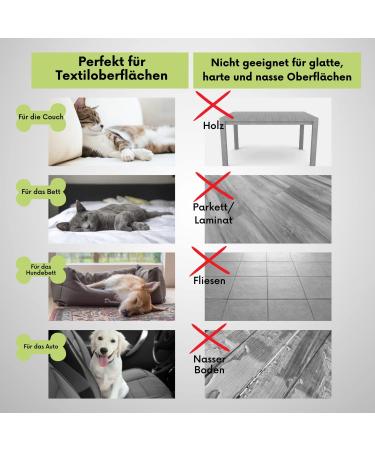 High-Quality Animal Hair Remover for Sofa Car Upholstery & Carpet Reusable Lint Brush for Dog & Cat Hair - Buy Online on GoSupps.com