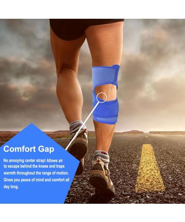 Adjustable Knee Brace - Hinged Support for ACL/MCL Injuries Meniscus Tear Pain Relief - Breathable & Comfortable for Sports & Recovery - Unisex Fit - Buy Online on GoSupps.com