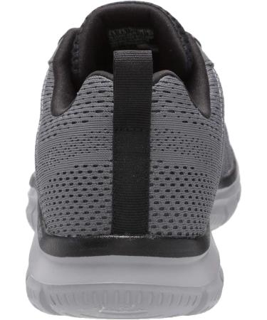 Skechers Men's Charcoal/Black Sports Shoes Size 10 | Lightweight Sneakers - Buy Online on GoSupps.com