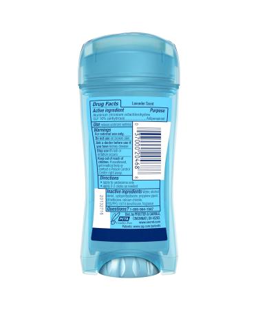 Secret Fresh Antiperspirant and Deodorant for Women 48hr Freshness Sweat & Odor Protection PH Balancing Minerals Clear Gel Relaxing Lavender Scent 3.4 oz - Buy Online on GoSupps.com