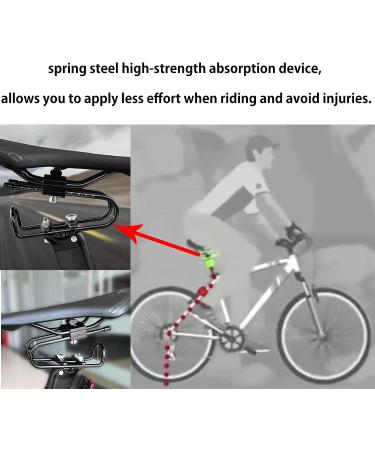 ASCELY Bicycle Seat Shock Absorber - Road Bike Suspension Alloy Spring Steel Parts - Buy Online on GoSupps.com