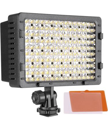 Neewer CN-160 Dimmable 160 LED Video Light for Canon Nikon Panasonic Sony Olympus DSLR Cameras - Buy Online on GoSupps.com