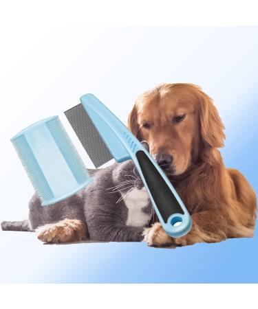 2PCS Flea Comb Flea Comb for Dogs Flea Comb for Cats Cat Flea Comb Dog Flea Comb Flea Comb for Kittens Cat Flea Comb Dog Flea Comb for Small Dogs Flea Combs for Cats Dogs - Buy Online on GoSupps.com