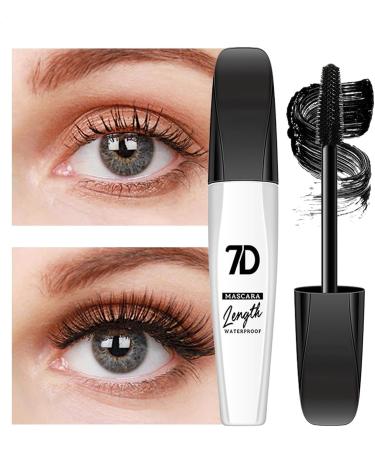 Eyelash Extension Mascara Eye Mascara Waterproof roller mascara 10ml Portable Black Mascara Long Lasting Liquid Mascara for Women Girls - Buy Online on GoSupps.com