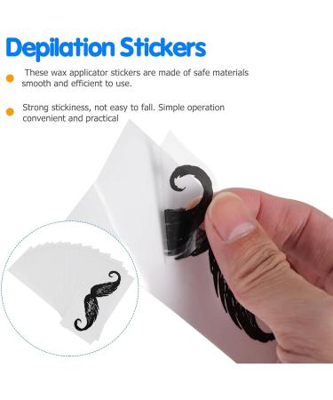 POPETPOP Lot de 20 Autocollants Cire D pilatoires pour Nez et Moustache Protection Anti-cire et Anti-salet Accessoires pilation Visage Patchs Stylisme Barbe Usage Confortable - Buy Online on GoSupps.com