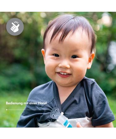 Medela Baby Pacifier Chain with Clip - Fits Most Pacifiers - Turquoise - 1 Piece for Secure & Stylish Baby Soothing - Buy Online on GoSupps.com