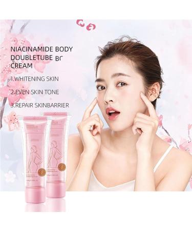 QPASRLAL Aisasea Double Tube Whitening Cream Niacinamide Body Lotion Double Tube Body Lotion Dry Skin Suitable for All Skin Types - Buy Online on GoSupps.com