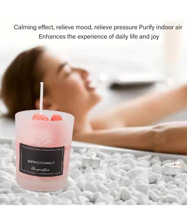 Buy Scented Candle Set - 2 Soy Aromatherapy Candles for Relaxation & Stress Relief | Perfect Birthday Gift | International Shipping - Buy Online on GoSupps.com