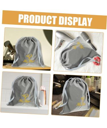 Baluue 2pcs Hair Dryer Storage Bag Drawstring Bags Hair Dryer Bag Drawstring Storage Bags Blow Dryer Pouch Drawstring Pouch Hair Dryer Organizers Bag Storage Bag for Hair Dryer 35.00X30.00X0.50CM Grey - Buy Online on GoSupps.com