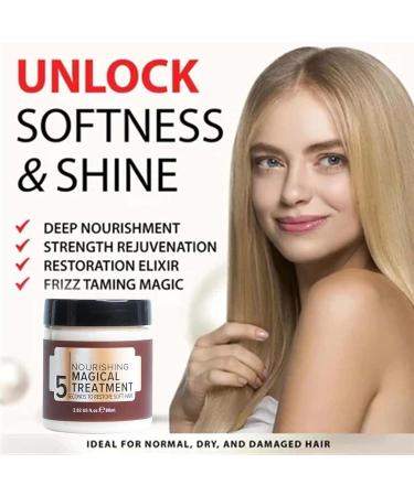 FUUZIO Vikada Nourishing Magical Treatment - 5 Seconds to Restore Soft Hair 80ml Magic Treatment Hair Treatment for Dry Damaged Hair - Buy Online on GoSupps.com