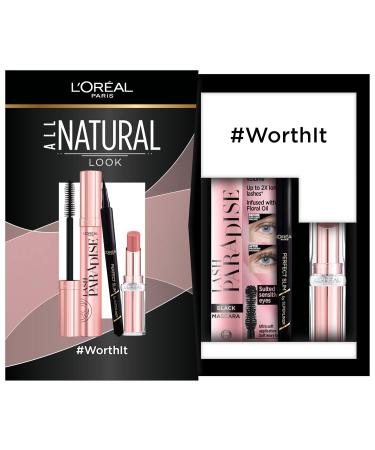 L Or al Paris All Natural Set: Lash Paradise Mascara Superliner Perfect Slim & Color Riche Glow Buy Online Internationally - Buy Online on GoSupps.com