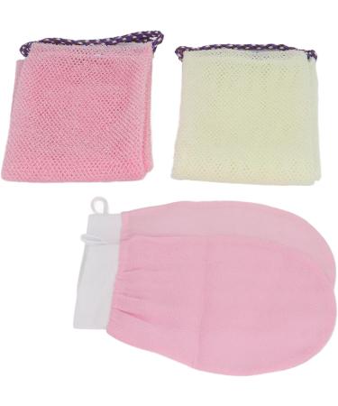 African Bath Sponge Quick Drying 2 Hand Straps Soft Nylon Exfoliating Foaming Net Bath Sponge Easy to with Bath Gloves for Hotel for Shower (Naroote4odxarg2z1-11) - Buy Online on GoSupps.com