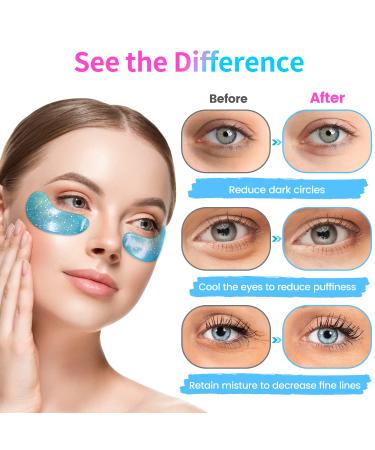 Onespring Under Eye Patches (24 Pairs) - Collagen Eye Masks for Wrinkles, Puffy Eyes, Dark Circles - Beauty & Personal Care - 24 Count Pack - Buy Online on GoSupps.com