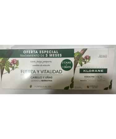 Klorane Trio Keratincaps 90 capsules