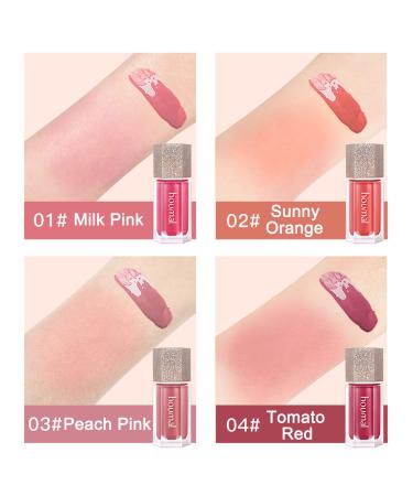 Korean Soft Cream Blush Stick for Cheeks, Eyes and Lips - Long-Wearing & Smudge Proof (02 Healthy Orange) - Buy Online on GoSupps.com