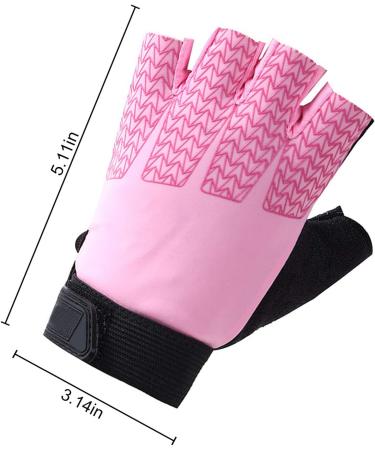Children's Fingerless Sports Gloves - Breathable Half-Finger Cycling Gloves for Kids | Ideal for Fishing Riding and Fitness - Buy Online on GoSupps.com