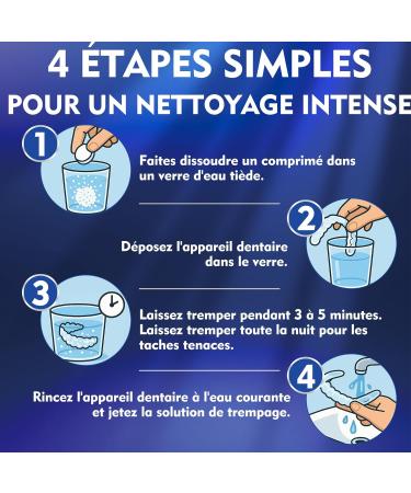 Tablettes de Nettoyage Retainer 1 Mois de Supply Retainer Cleaning Comprim s Nettoyant Pastille Appareil Dentaire limine les Taches et les Odeurs Rafra chit Orthodontiques Proth ses Dentaires - Buy Online on GoSupps.com