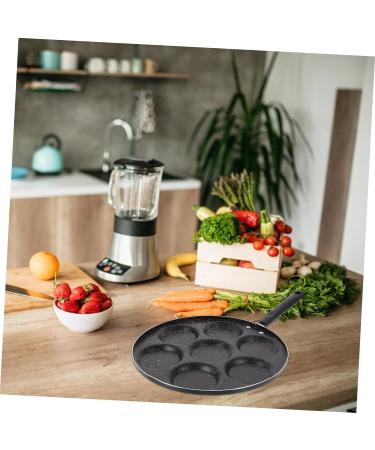 Zerodeko 1pc 7 Baking Pans Flat Skillet Non Stick Fry Pan Nonstick Pancake Griddle Nonstick Egg Frying Pan for Eggs Nonstick Frying Pan Nonstick Omelette Pan Nonstick Bakeware Non Stick Pan 47.5x30.5cm Black - Buy Online on GoSupps.com
