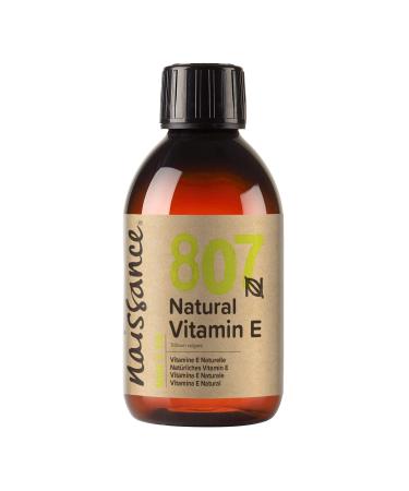 naissance Natural Vitamin E Oil 8 fl oz - Pure  Natural  Vegan  Cruelty Free  Hexane Free  Non GMO - Ideal for Aromatherapy  Skincare  Haircare  Nailcare and DIY Beauty Recipes
