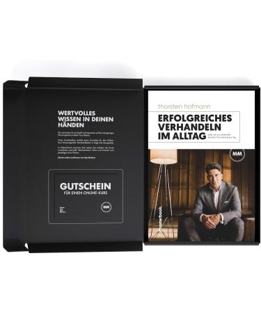 MyM Meet Your Master Gift Box | Online Negotiation Course & Master Book by Thorsten Hofmann | 7 Rules for Success - Buy Online on GoSupps.com