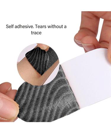 Precut Wrist Sports Tape | Elastic Waterproof Athletic Tape for Gym & Workout (Black) - Buy Online Internationally - Buy Online on GoSupps.com