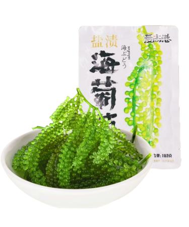 Mckona-Raisins de Mer - Algues Marines Comestibles Naturelles Sachet 100g