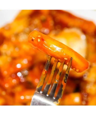 Honor Rice Cake & Sempio Topokki Sauce Bundle Set - Authentic Korean Tteokbokki Snacks (Sweet & Spicy) - 450g Rice Cake + 150g Sauce - Buy Online on GoSupps.com