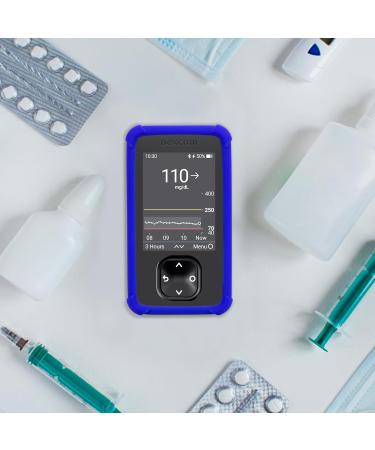 Buy Dexcom G7 Silicone Shockproof Case with Airtag | YouShares 01 Blue Protective Cover for Dexcom G7 Receiver - Buy Online on GoSupps.com