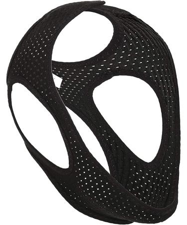 Qisong Anti Snore Chin Strap for CPAP Users - Stop Snoring Aids - Black - Buy Online on GoSupps.com