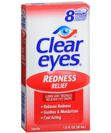 Clear Eyes Redness Relief Drops 1 oz