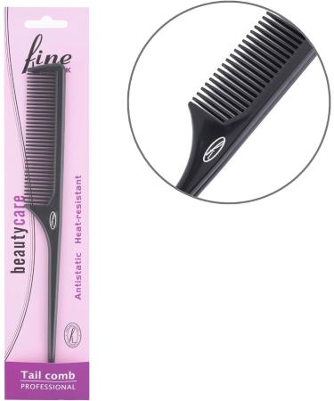 Fine Lines Plastic Bone Tail Comb - Antistatic & Heat-Resistant - Afro Hair Styling Comb - Buy Online on GoSupps.com