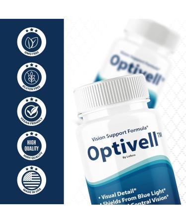 (2 Pack) Optivell Eye Capsules Optivel Pills Vitamins Eye Care Wellness Supplement Healthy Eyesight Retina Sharper Vision Support Formula Clear Eyes Ocular Comfort Health Visual Balance (120 ct) - Buy Online on GoSupps.com