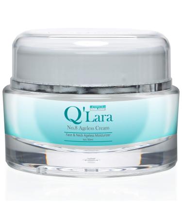 Q'Lara Skin Care No.8 Ageless Cream - Powerful Nighttime Anti Aging Cream - Restore youthful appearance and protect your skin from future aging with our skin youth cream - Powerful Gentle Ageless