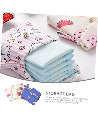 Buy Sewoart 4-Piece Women's Storage Bag Set - Stylish Diaper Bag & Portable Menstrual Pouch for Travel - Buy Online on GoSupps.com