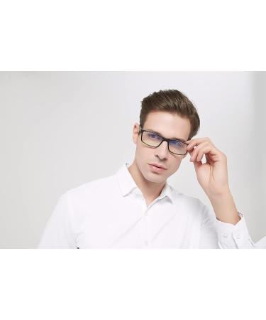 DONGDI 4 Pack Blue Light Blocking Glasses Classical Design with Spring Hinge Computer Glasses for Women Men Readers +2.00 Mix Colors - Buy Online on GoSupps.com