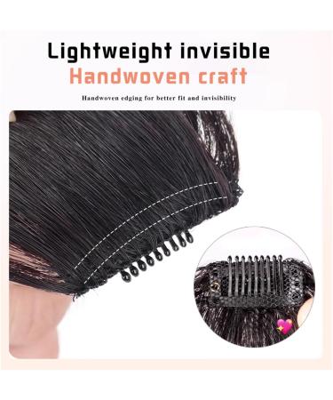 Bangs Hair Clip Brown Black Clip on Bangs Hair Extensions Fake Bangs Hair Wispy Bangs Hair Clip Fringe with Temples Hairpieces Curved Bangs Bangs Clip in Hair(Color:2-33) - Buy Online on GoSupps.com