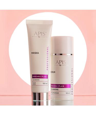 APIS KAKADU Plum Serum with Chia Seeds Hyaluronic Acid and Goji - Berries | Facial Care Multivitamin - Bomb | 100 ml - Buy Online on GoSupps.com