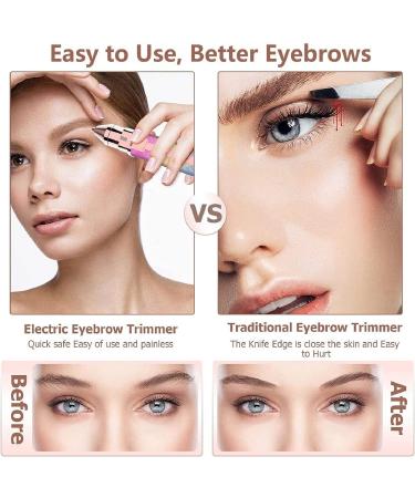 2-in-1 Facial Hair Remover for Women - Rechargeable Epilator for Painless Hair Removal on Face, Eyebrow, Upper Lip - Women's Facial Epilator & Shaver - Buy Online on GoSupps.com