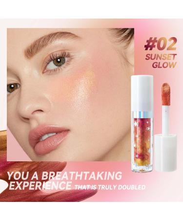  G n rique Blush Liquid - Liquid Cheek Blusher | TINT TINT SERUM Blusher Liquid Shimmer Red Stick Lightweight Naturally Sculpted Blends for Beauty Makeup - Buy Online on GoSupps.com