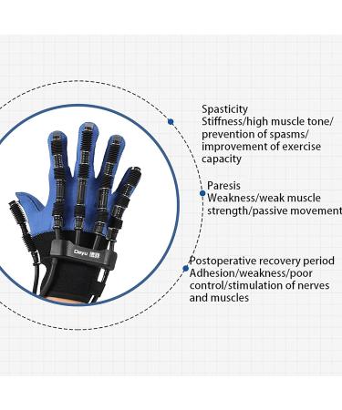 Finger Flexion and Extension Exercise Rehabilitation Robot Gloves Functional Hand Splint for Long-Term Relief Soft Resting Hand Splint for Flexion Contracture Right Medium - Buy Online on GoSupps.com