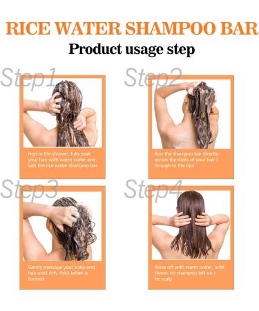  Wootapson Turmeric Rice Shampoo Anti Loss Firm Shampoo Anti Loss Shampoo Shampoo Soap Anti Hair Loss Shampoo Bar for Hair Repair and Lo - Buy Online on GoSupps.com