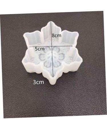 COHEALI 6 Pcs Epoxy Resin Diy Epoxy Gel Mould Mold Christmas Set up Whitex3pcs 5X8cmx3pcs - Buy Online on GoSupps.com