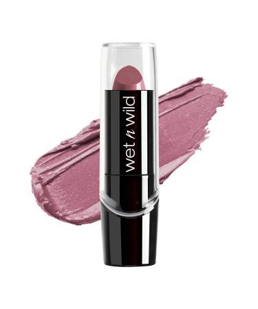wet n wild Silk Finish Lipstick| Hydrating Lip Color| Rich Buildable Color| Secret Muse Pink