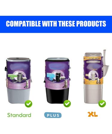 Cat Litter Refills Bag Compatible with Your Standard and Plus Genie Litter Disposal Refill Cartridge Generic Litter Refills Bag Original Refill Cartridge is Not Included (10 Pack) - Buy Online on GoSupps.com