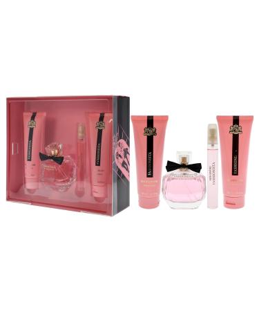 Prestige Fashionista by New Brand for Women - 4 Pc Gift Set 3.4oz EDP Spray 0.5oz EDP Spray 4.3oz Shower Gel 4.3oz Body Lotion - Buy Online on GoSupps.com