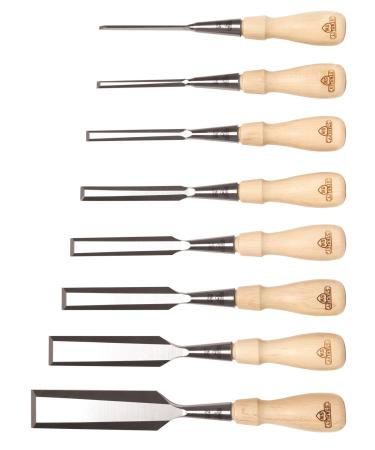 STANLEY Chisel Set  Woodworking  8 Piece (16-793) 8-Piece